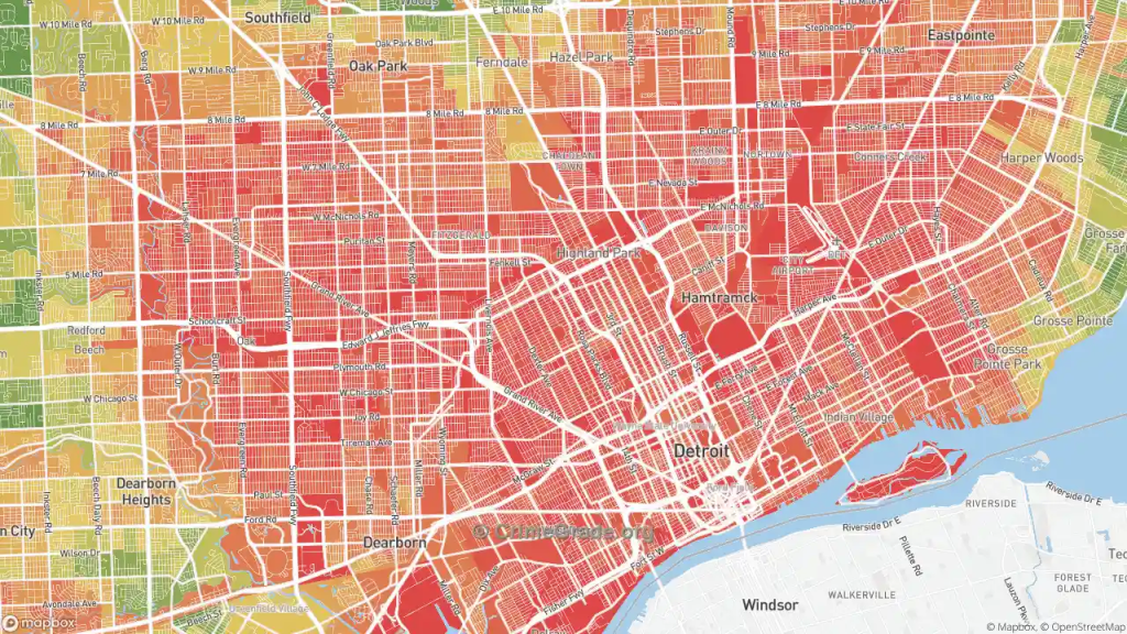 Risk Zones Navigating Detroits 5 Most Challenging Neighborhoods Cybersecdn 3883